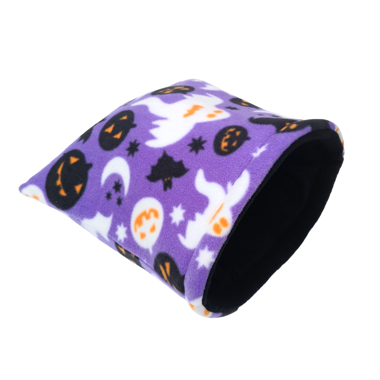Fleece Sleeping Bag for Small Pets | Halloween Night Print