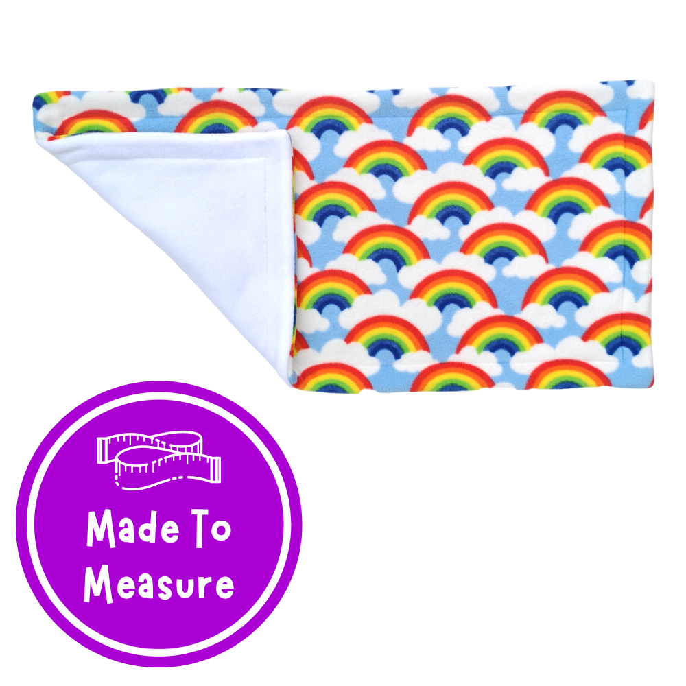 Made to Measure Cage Liner | Rainbows Print