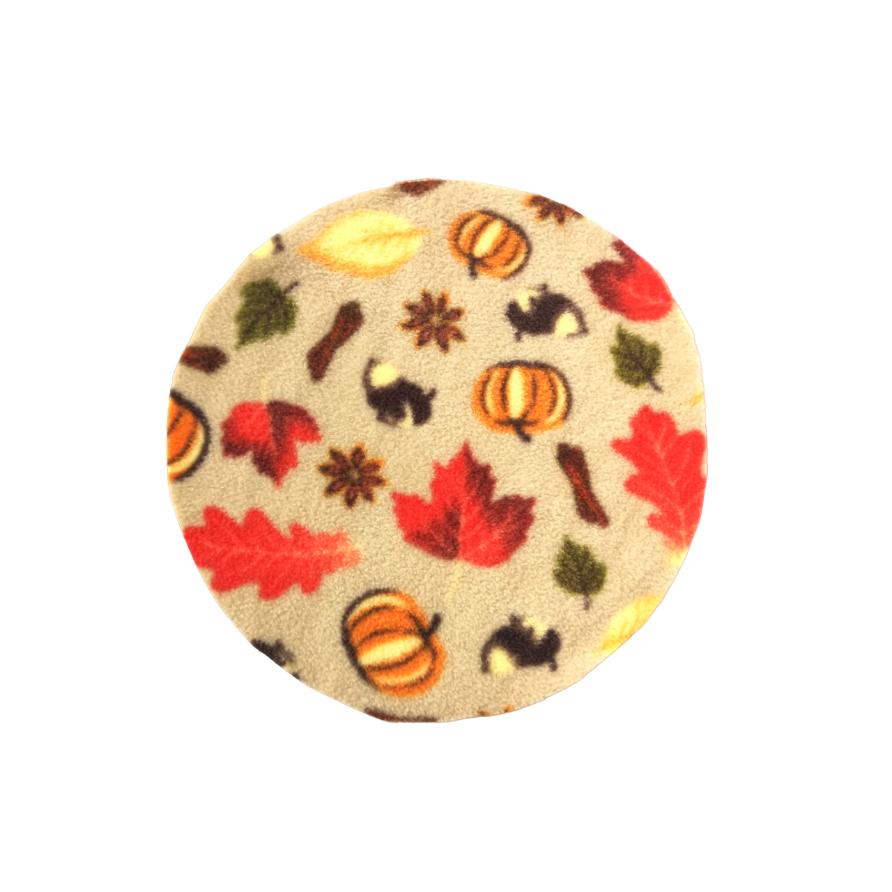 Replacement Fleece Heat Pad Cover | Autumn Leaves Print