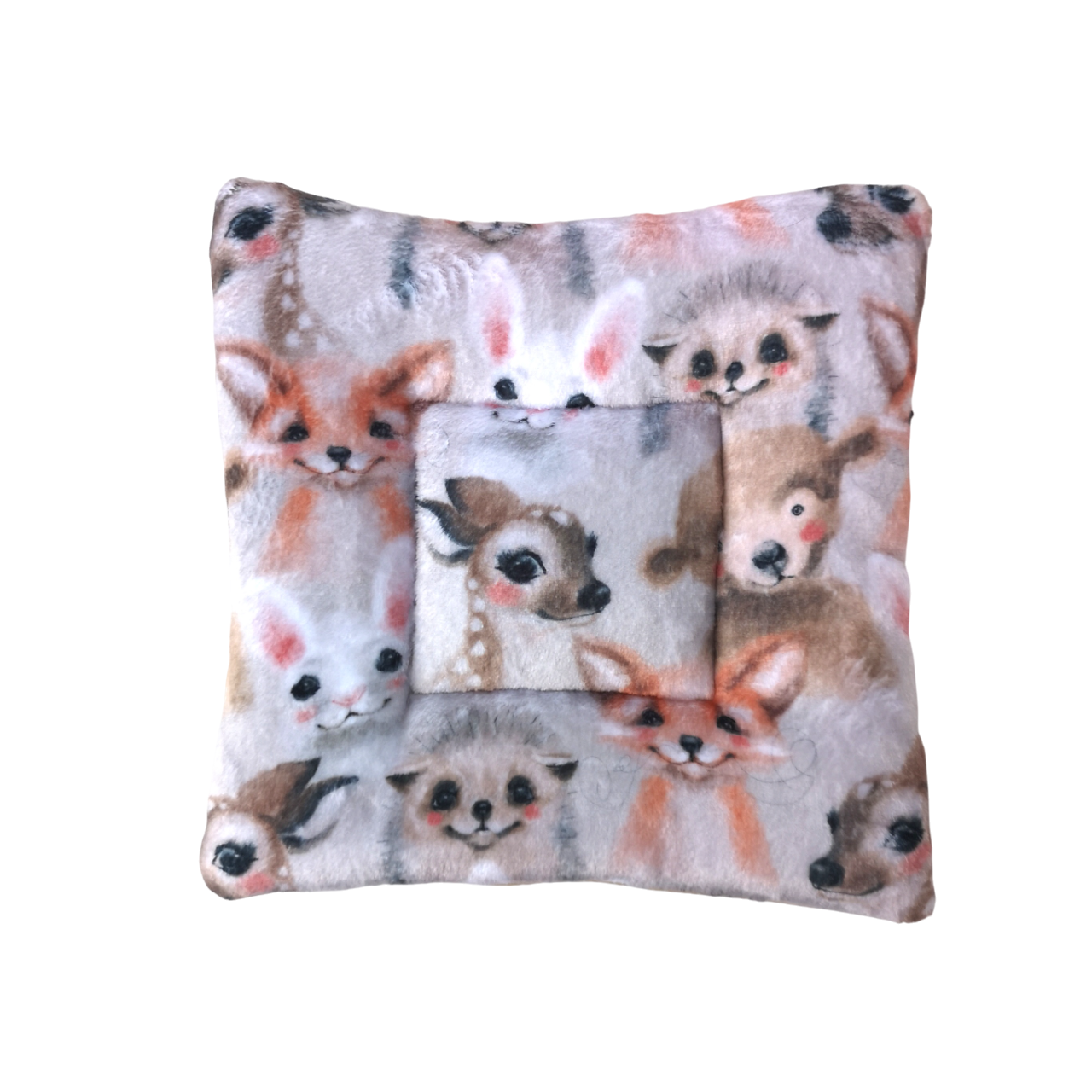 Fleece Padded Mat | Baby Animals Print