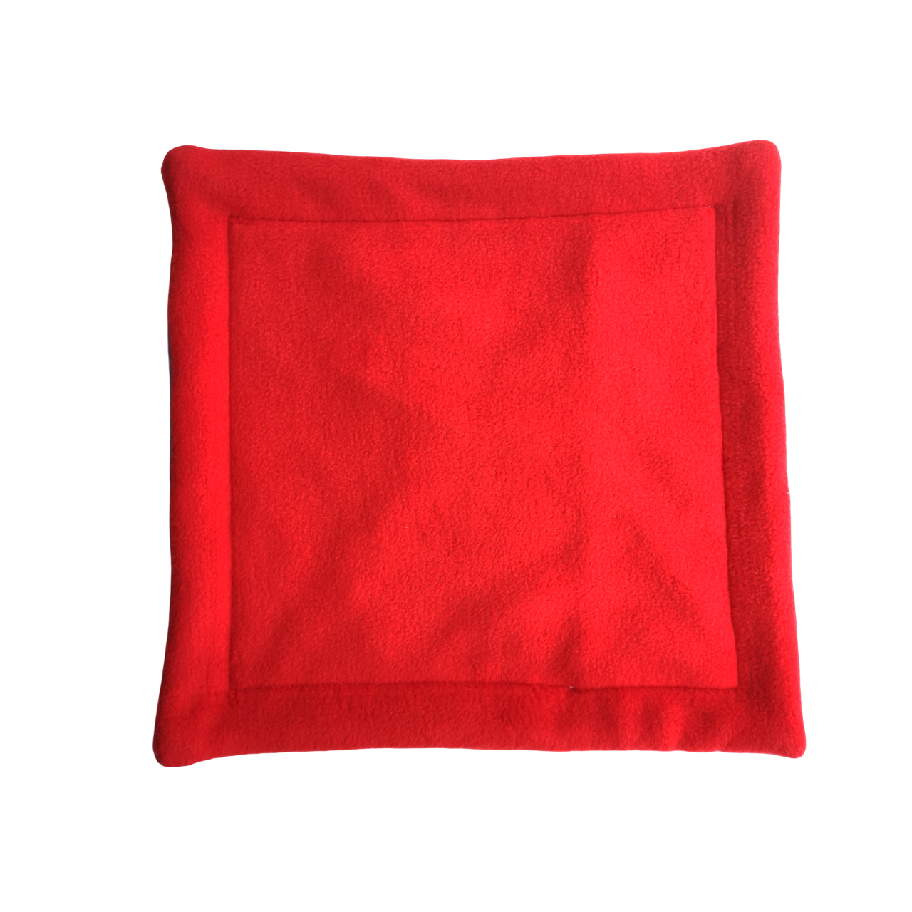 Fleece Mat with Absorbent Core | Candy Canes Print