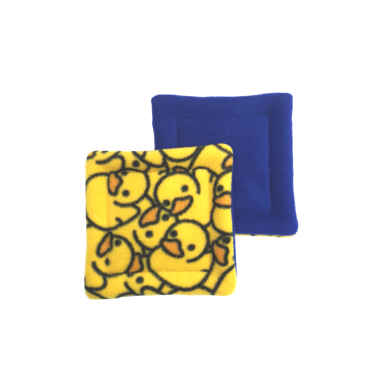 Set of 2 Water Bottle Drip Mats | Rubber Ducks Print