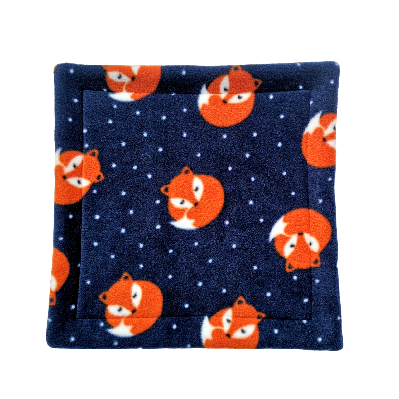 Fleece Mat with Absorbent Core | Sleepy Fox Print