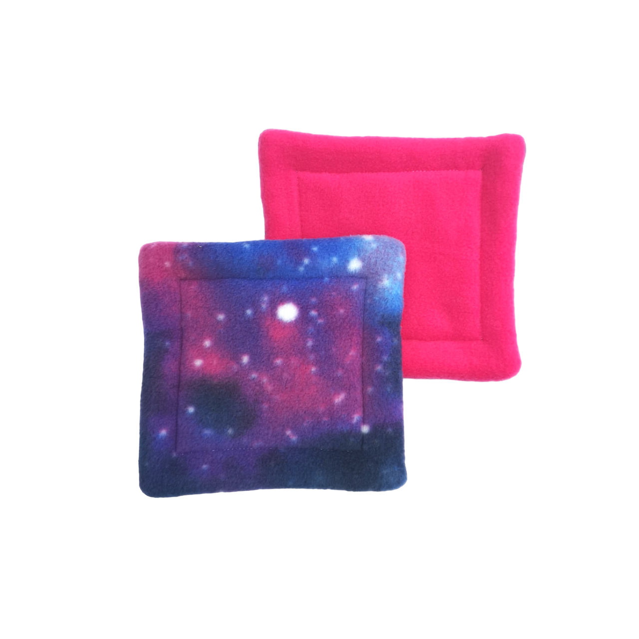 Set of 2 Water Bottle Drip Mats | Galaxy Print