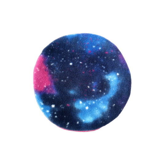 Replacement Fleece Heat Pad Cover | Galaxy Print & Dark Pink
