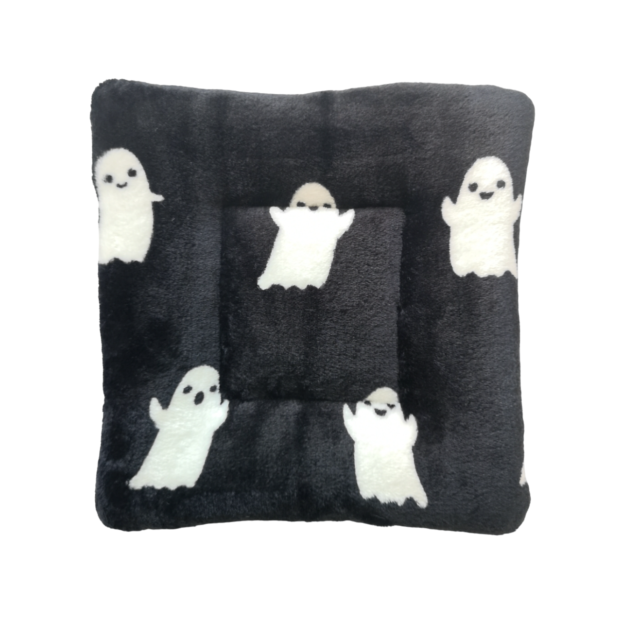 Fleece Padded Mat | Ghosts & Purple