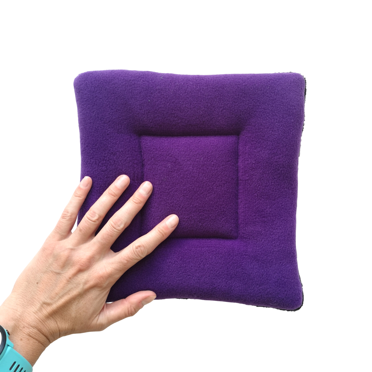 Fleece Padded Mat | Ghosts & Purple