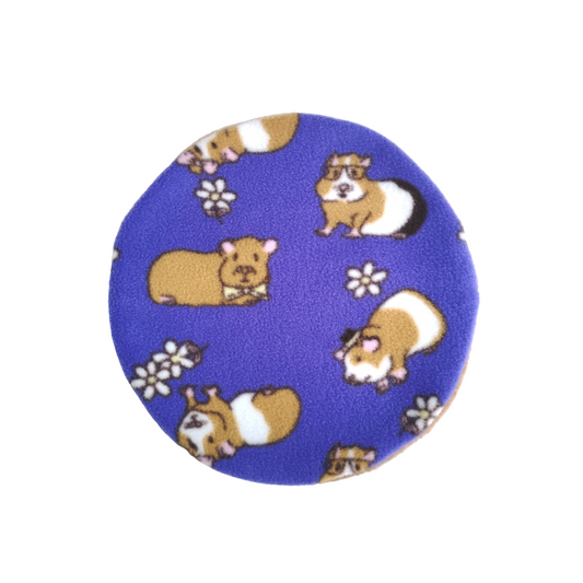Replacement Fleece Heat Pad Cover | Guinea Pigs Print & Light Brown