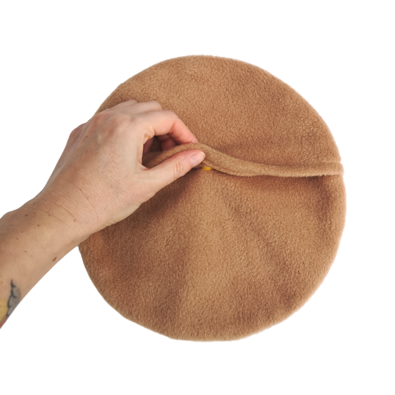 Replacement Fleece Heat Pad Cover | Guinea Pigs Print & Light Brown