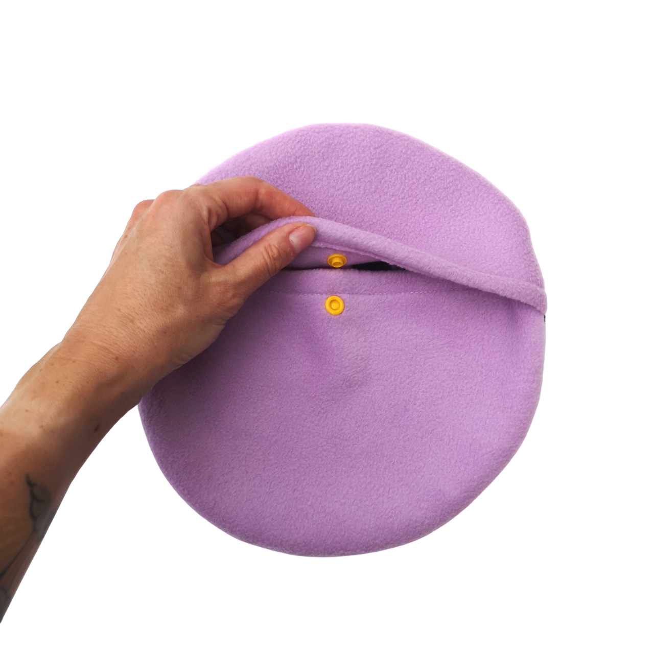 Replacement Fleece Heat Pad Cover | Jellyfish Print & Lilac
