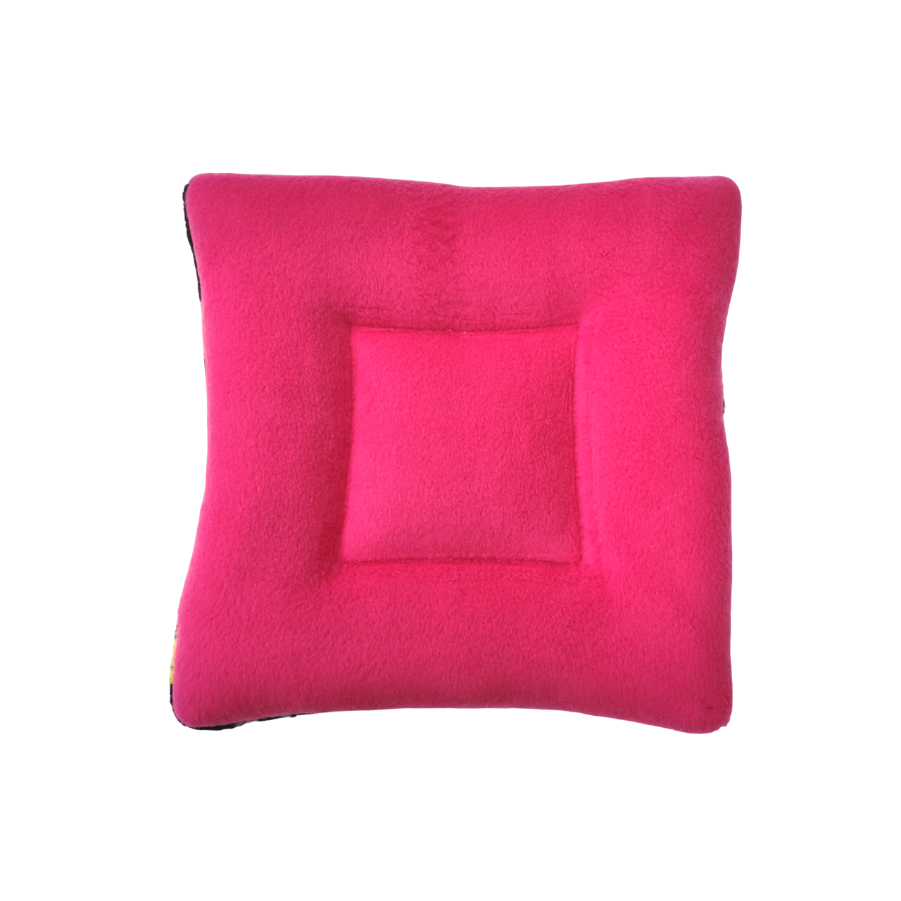 Fleece Padded Mat | Lipstick Kisses & Dark Pink
