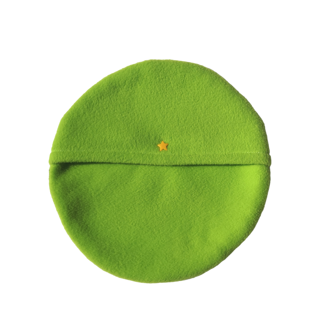 Replacement Fleece Heat Pad Cover | Halloween Black Cats Print & Lime Green