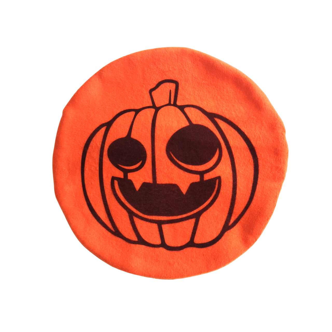 Replacement Fleece Heat Pad Cover | Orange Halloween Pumpkin