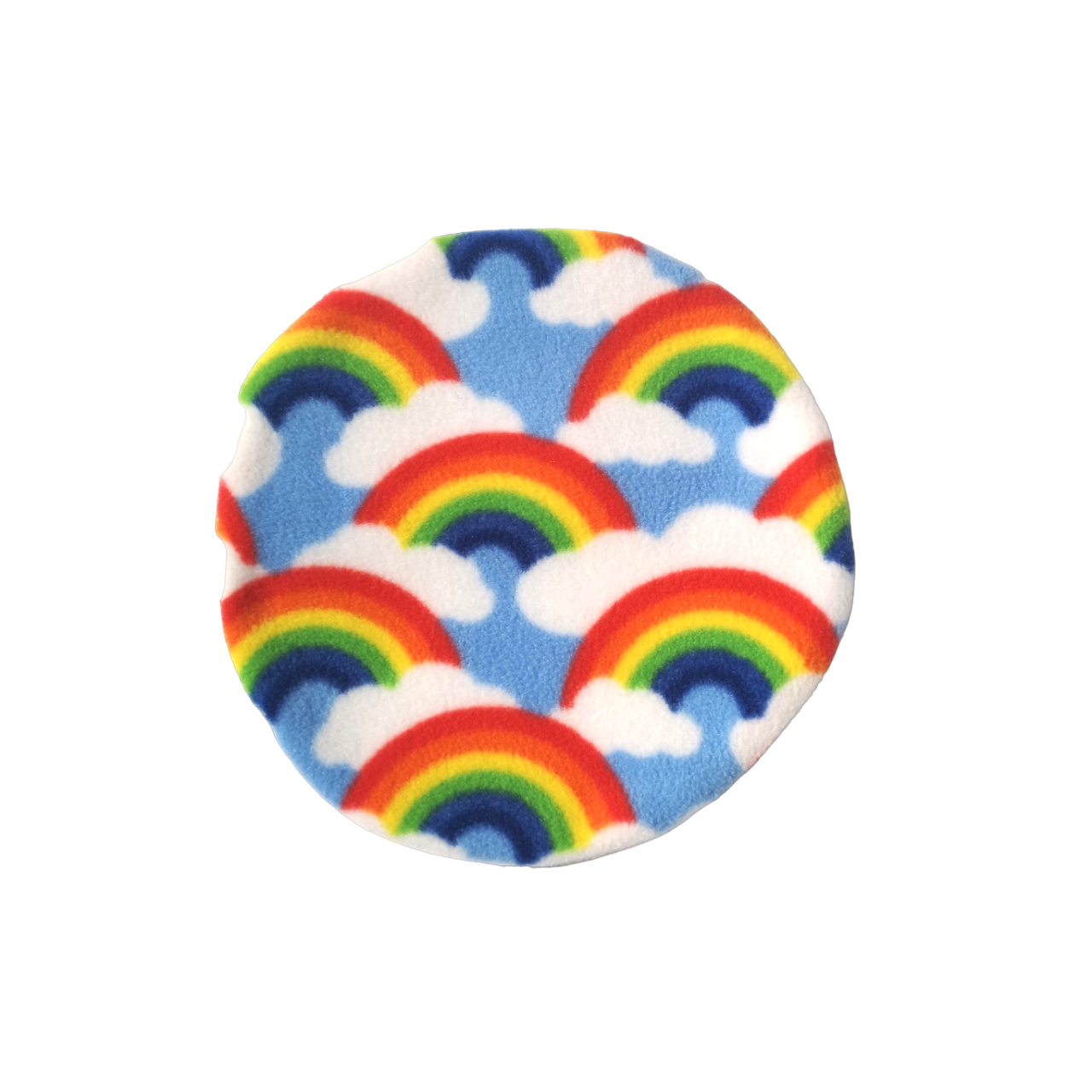 Replacement Fleece Heat Pad Cover | Rainbows Print