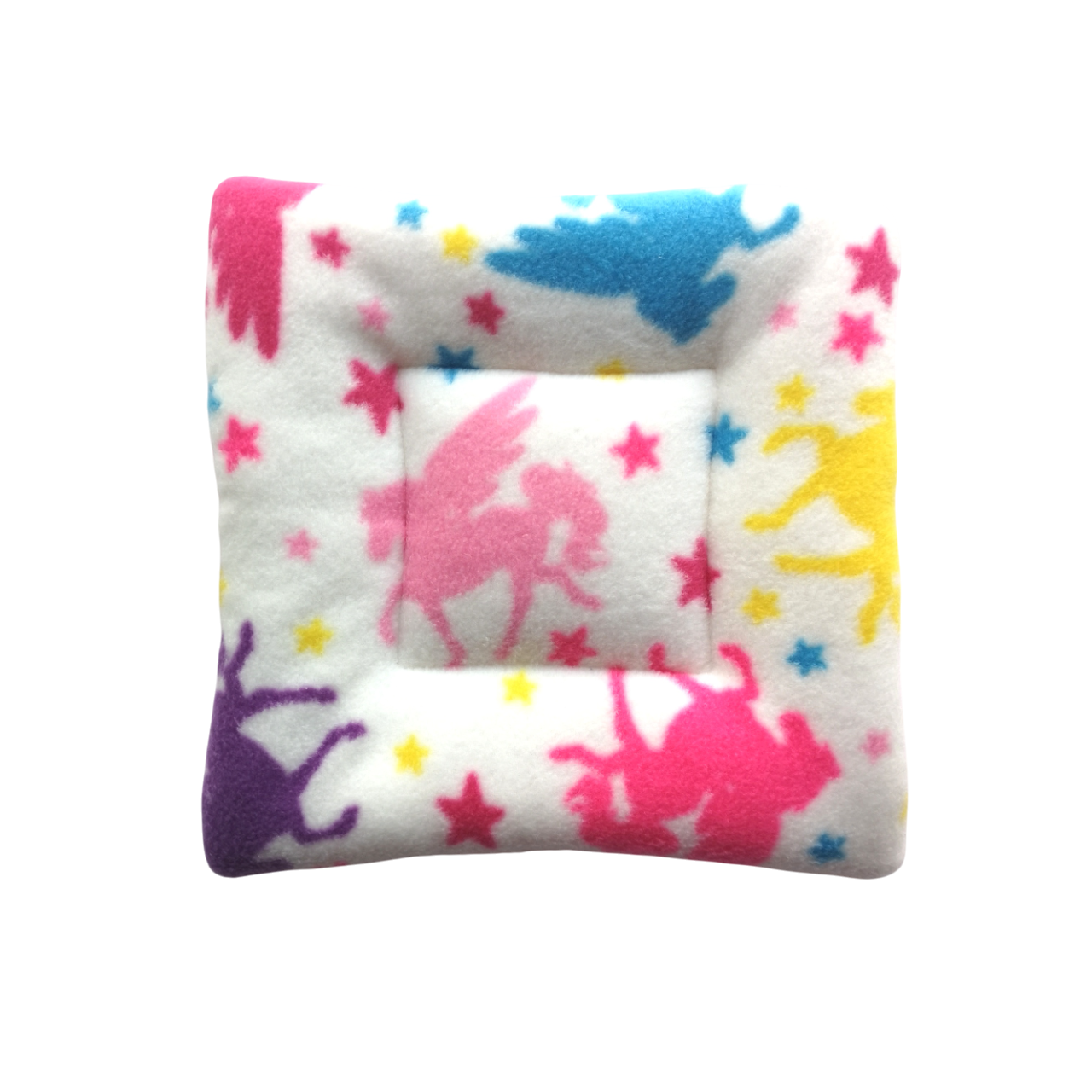 Fleece Padded Mat | Unicorns Print