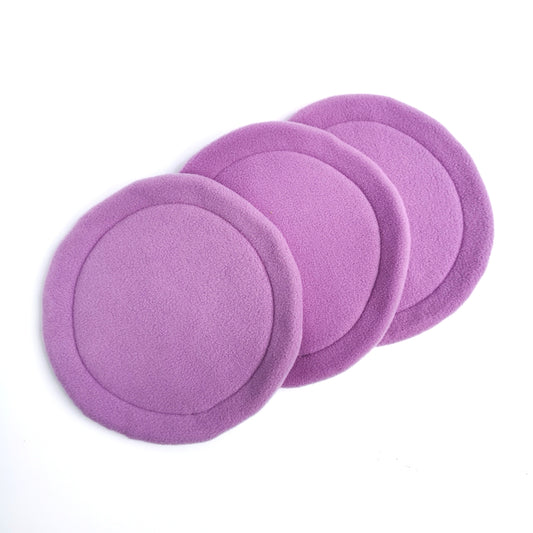 Choose Your Own Fleece Set of 3 Absorbent Mats for Cuddle Cup Bed or Dome House