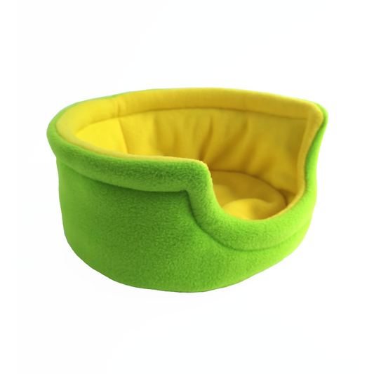 Small round pet bed for guinea pigs