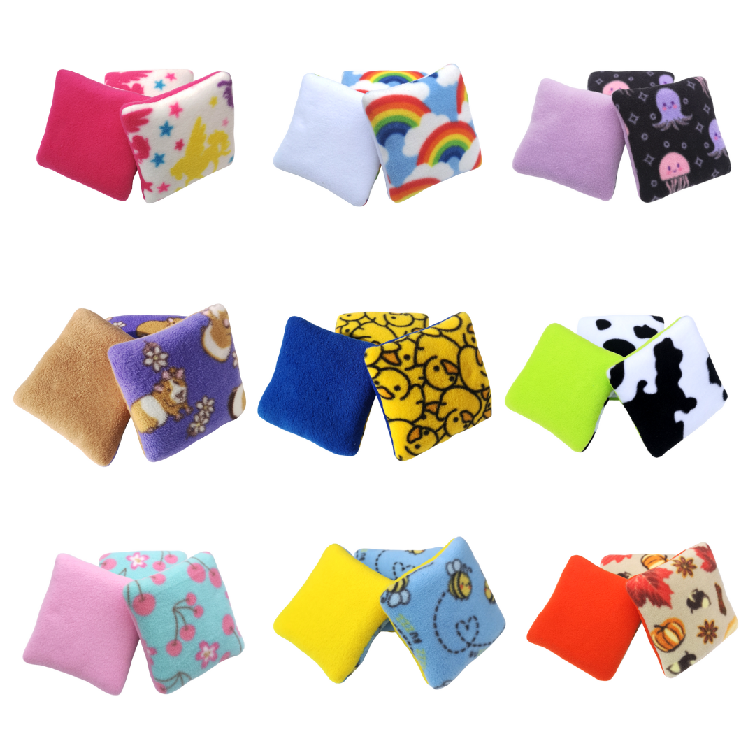 Choose Your Own Pattern | Fleece Set of 3 Pillows