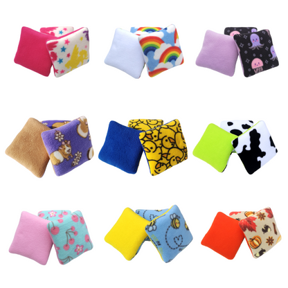 Choose Your Own Pattern | Fleece Set of 3 Pillows
