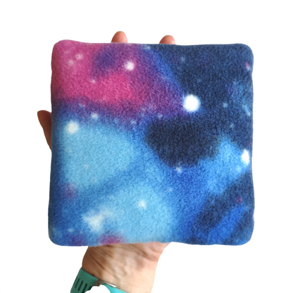 Fleece Pillows | Galaxy & Dark Pink