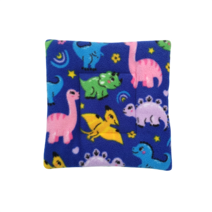 Fleece Padded Mat | Baby Dinosaurs & Emerald Green