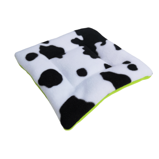 Fleece Padded Mat | Cow Print