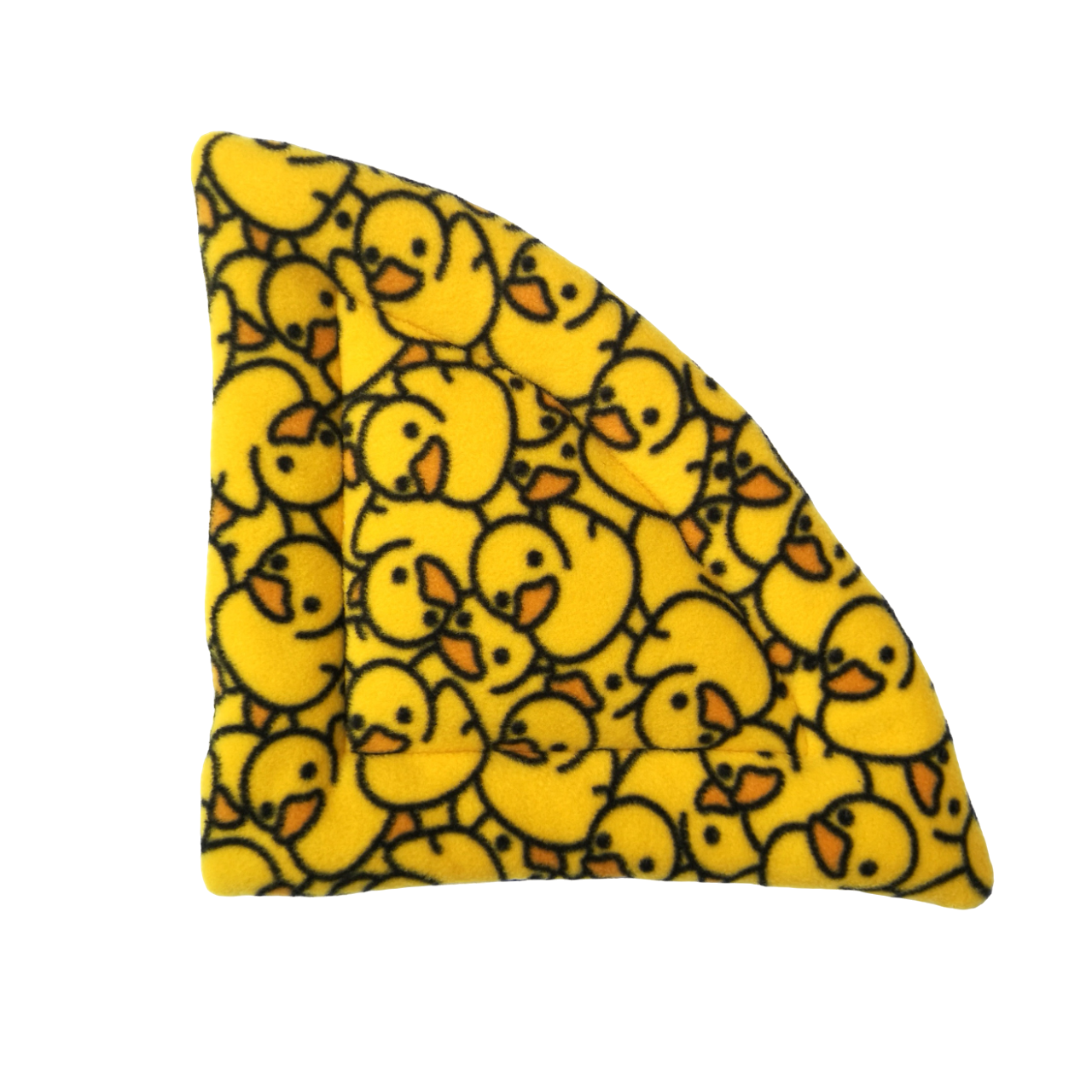 Fleece Corner Padded Mat | Rubber Ducks Print