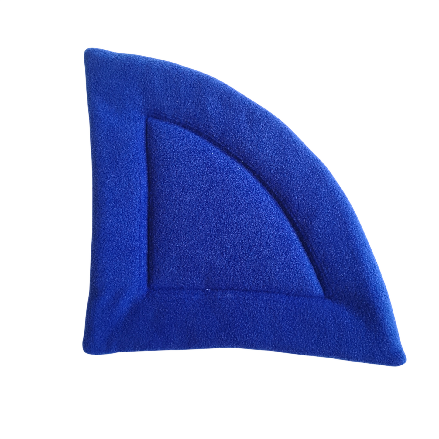 Fleece Corner Padded Mat | Rubber Ducks & Royal Blue