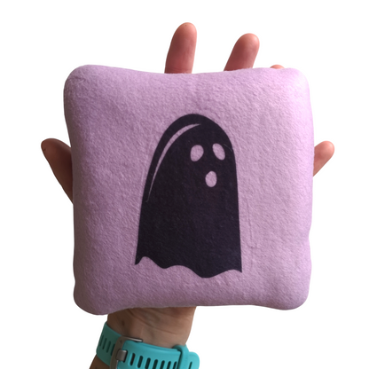 Set of 3 Fleece Pillows | Halloween Ghosts