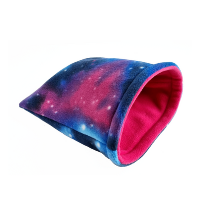 Fleece Sleeping Bag for Small Pets | Galaxy Print